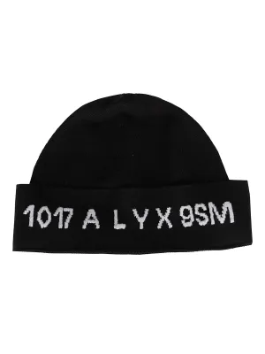 1017 ALYX 9SM Logo Intarsia Beanie