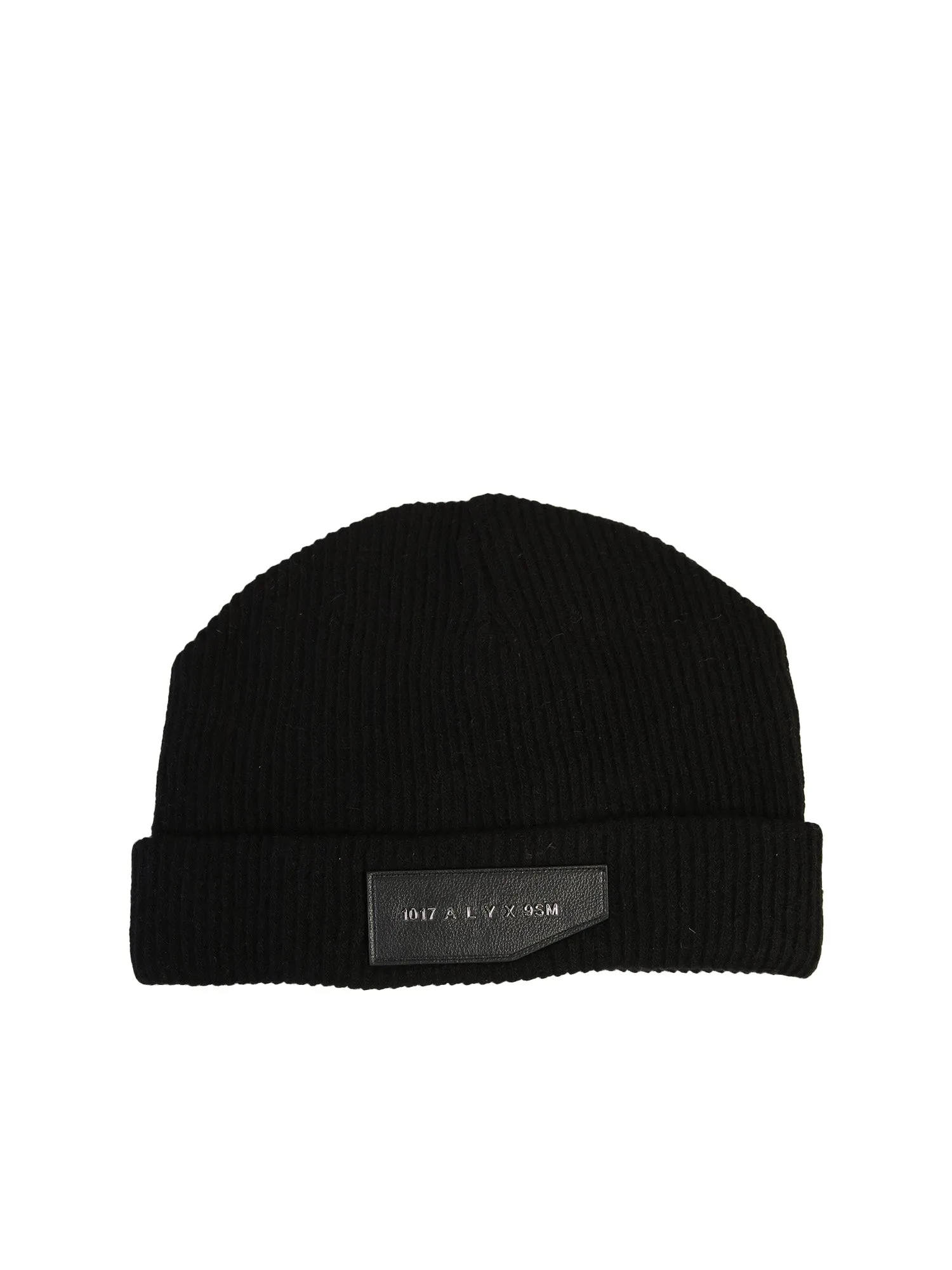 1017 ALYX 9SM Logo Patch Ribbed Knit Beanie