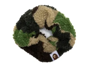 A Bathing Ape ABC Camo BOA Scrunchie in Green