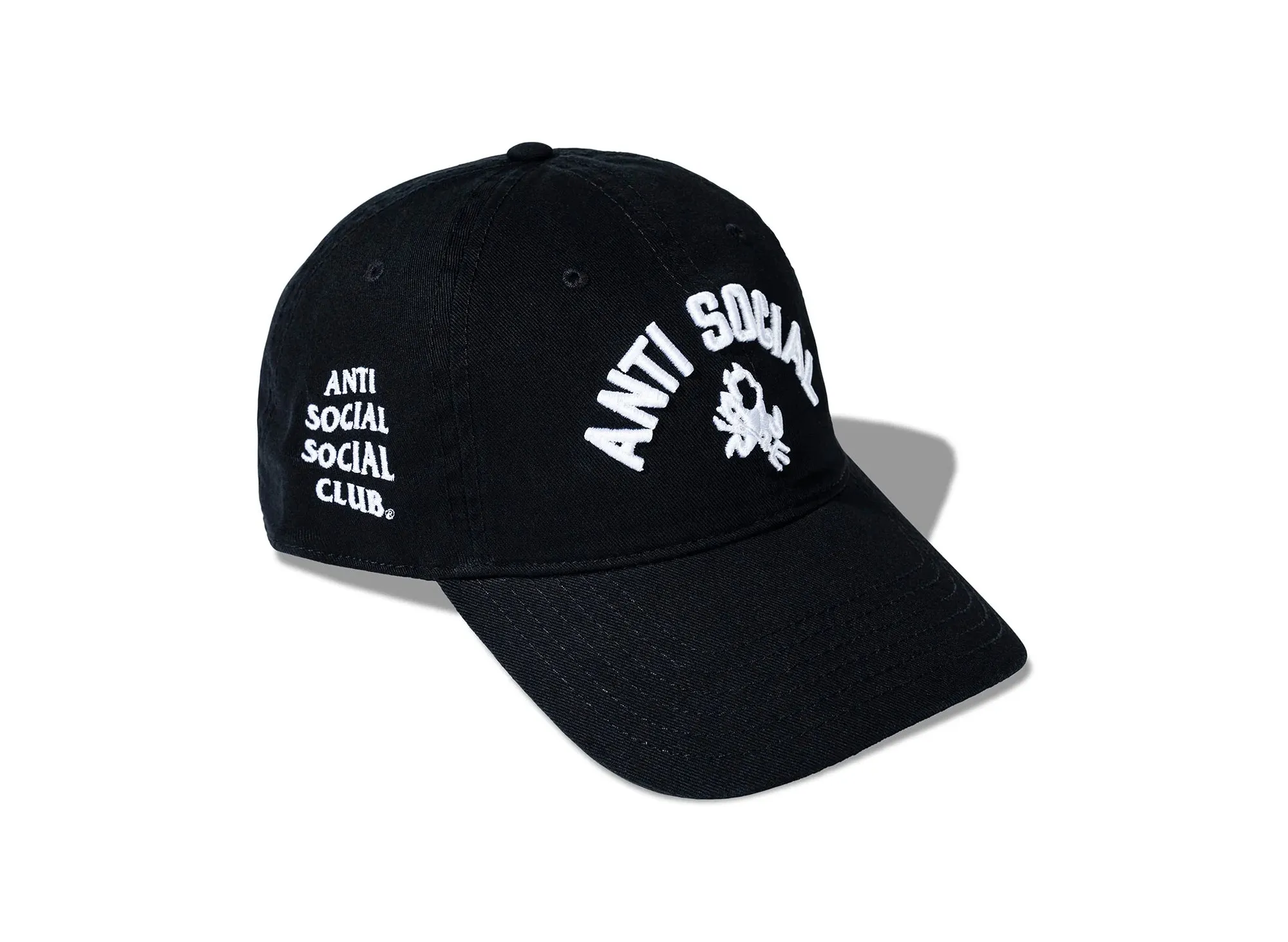 Anti Social Social Club ASSC Devil Cap in Black xld