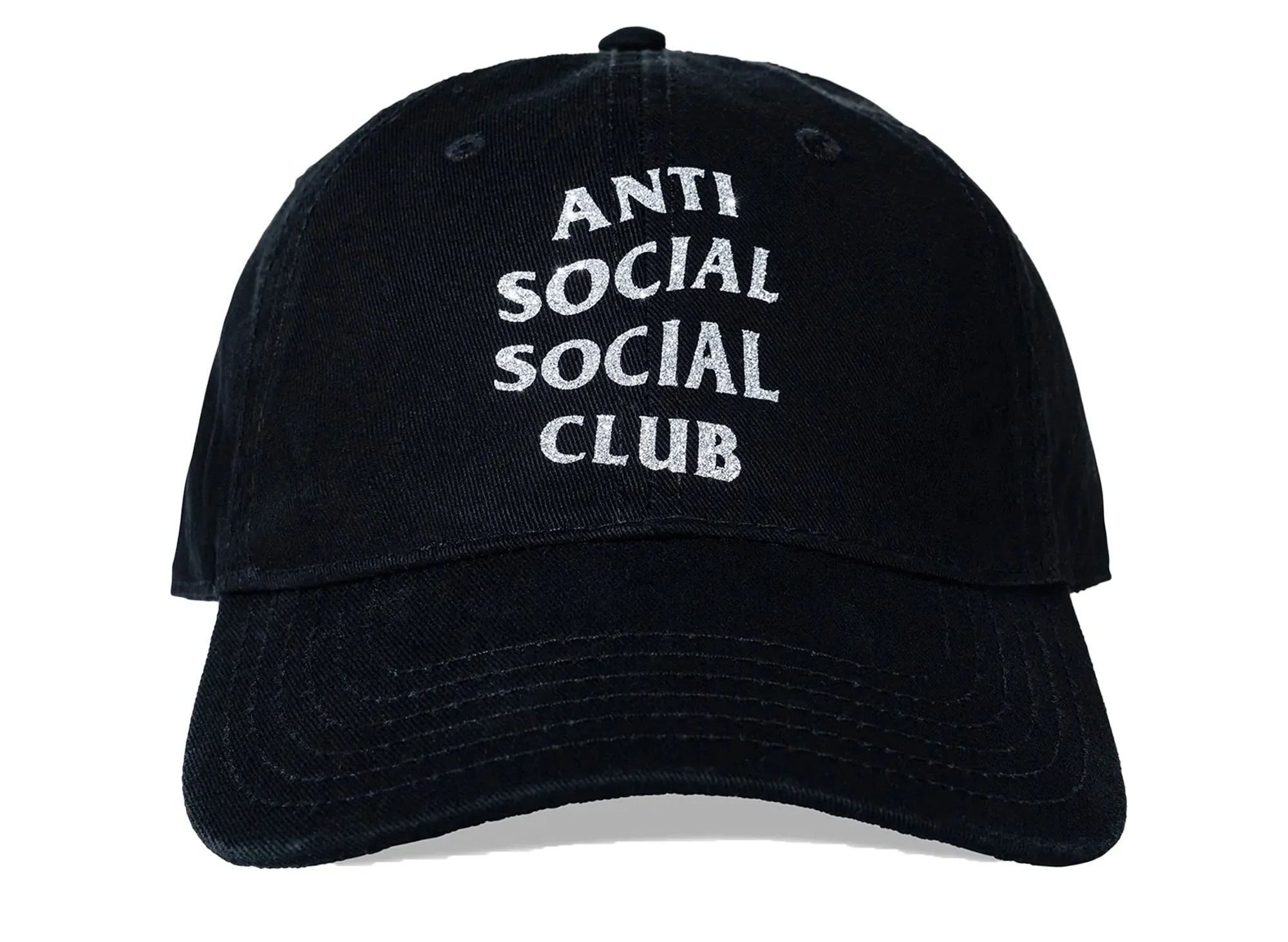 Anti Social Social Club Mind Games Glitter Cap xld