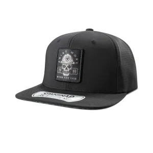 Ariat Men's Hard Hat Skull Graphic Patch Trucker Hat