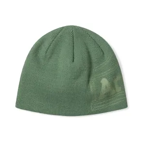 Aries Temple Embossed Skull Beanie Green