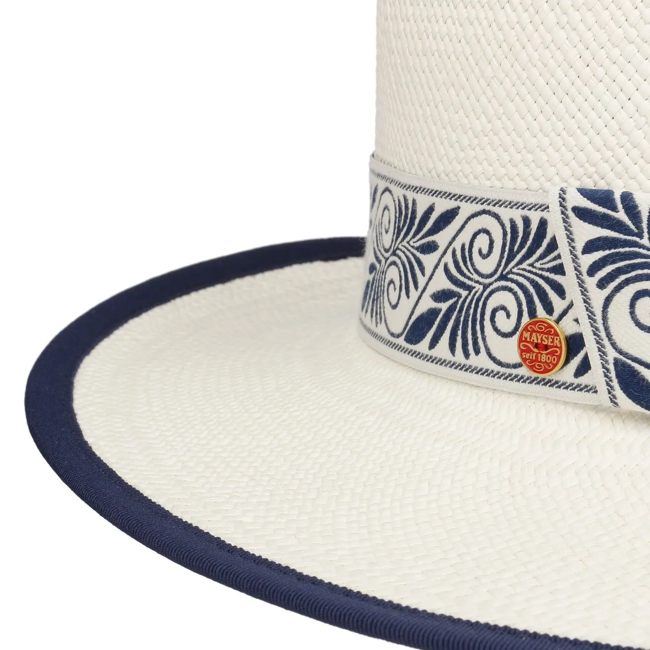 Astrid Twotone Brisa Panama Hat by Mayser