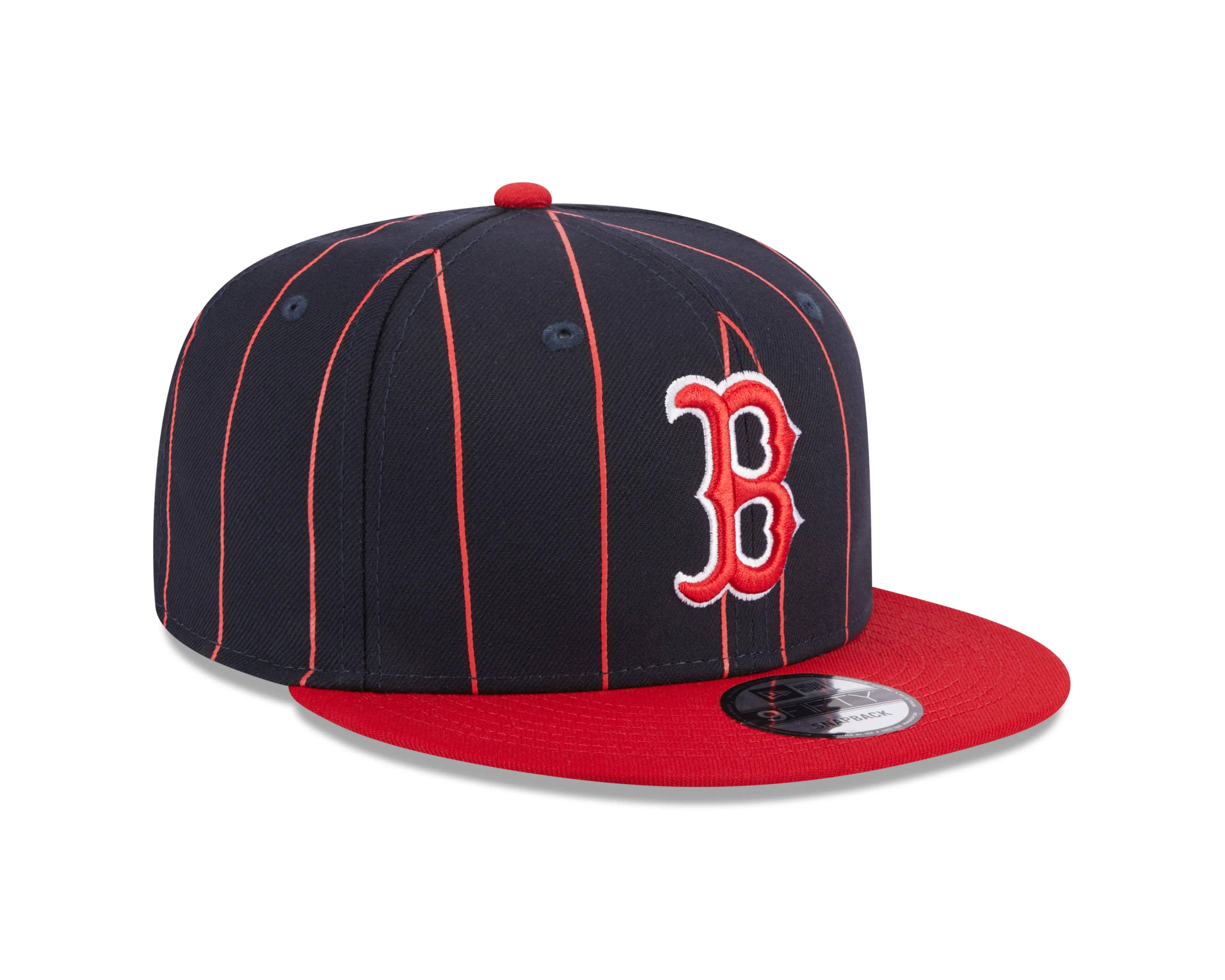 Boston Red Sox Navy/Red Vintage New Era 9FIFTY Snapback Hat
