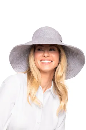 Brittany Beach Hat | Black/White