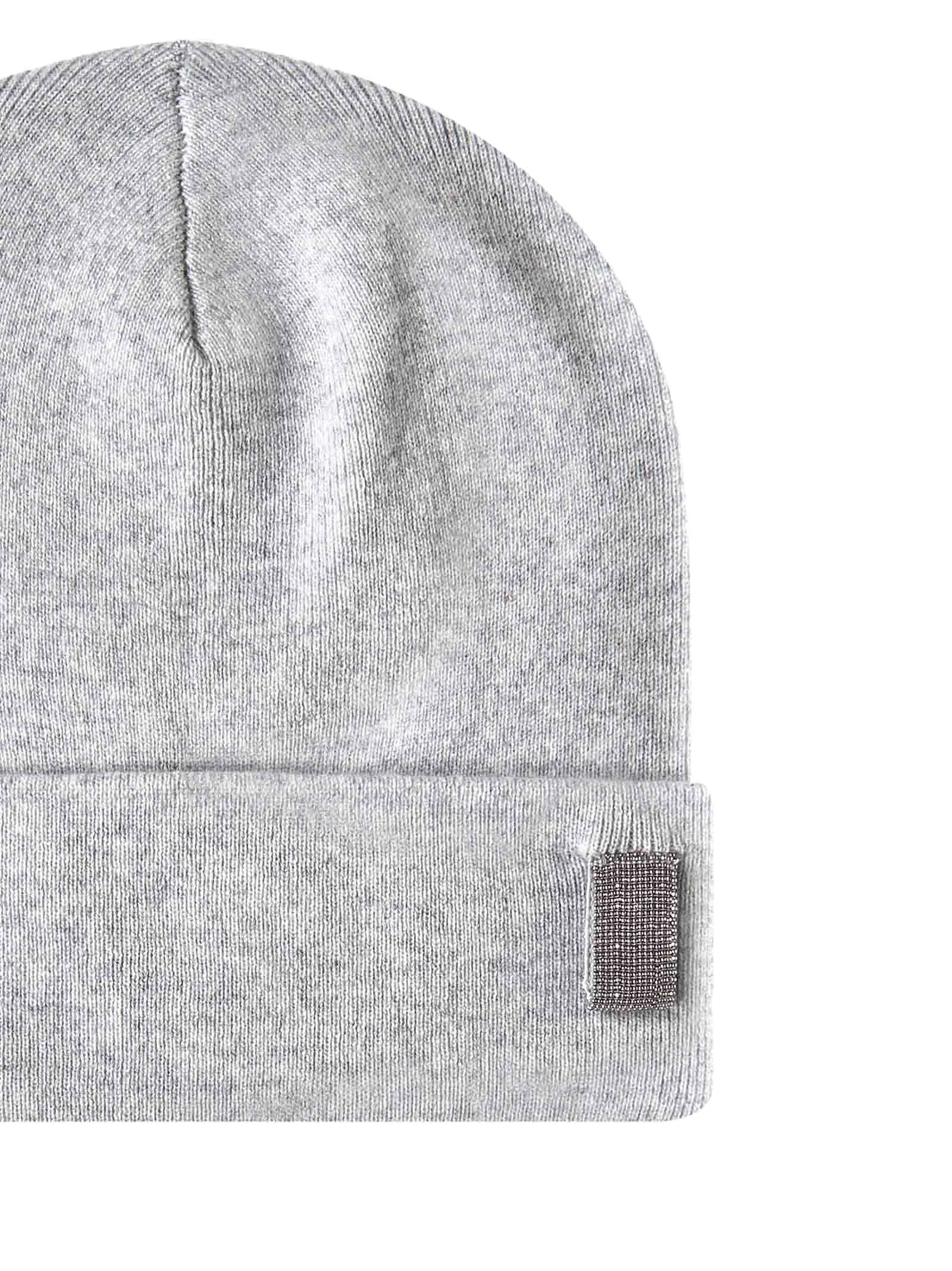 Brunello Cucinelli Patch Detailed Beanie