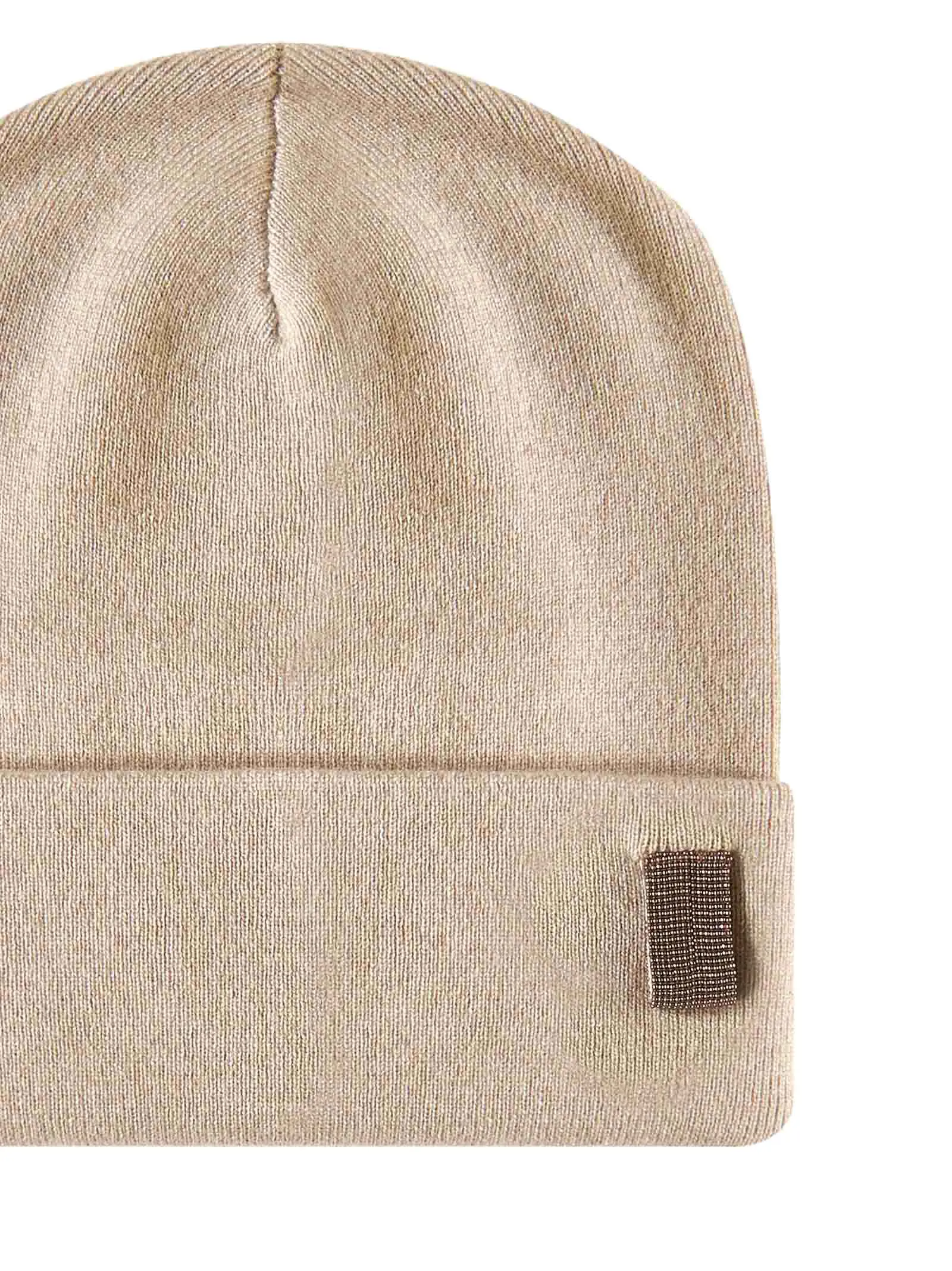 Brunello Cucinelli Patch Detailed Beanie