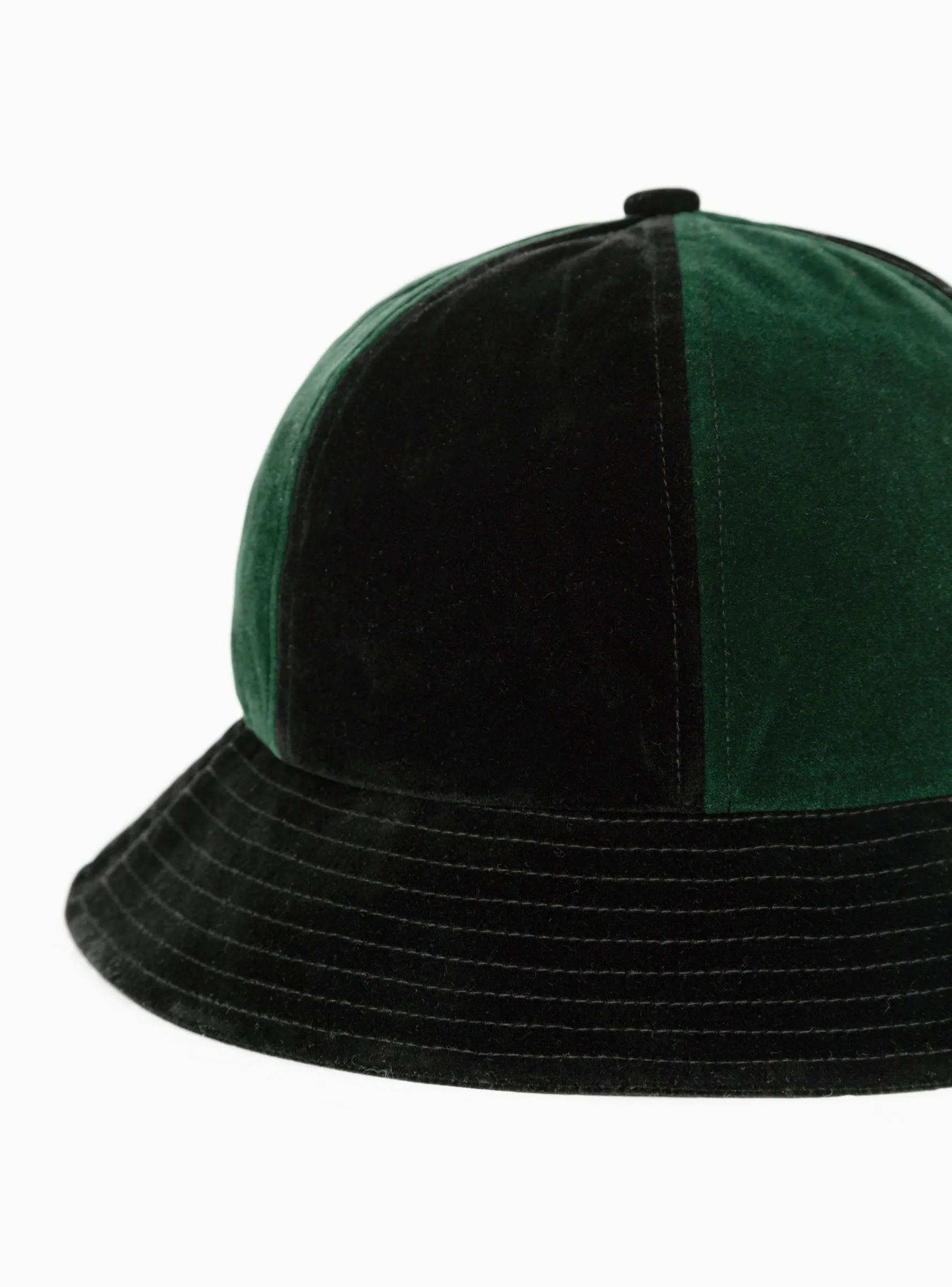 Bucket Hat Bottle Green & Black