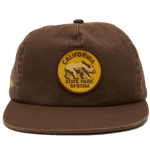 California State Park System Vintage Bear Patch Hat