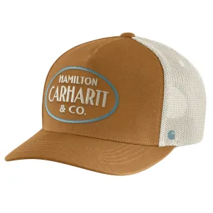 Carhartt Men's Hamilton Embroidered Twill Snap Mesh Cap