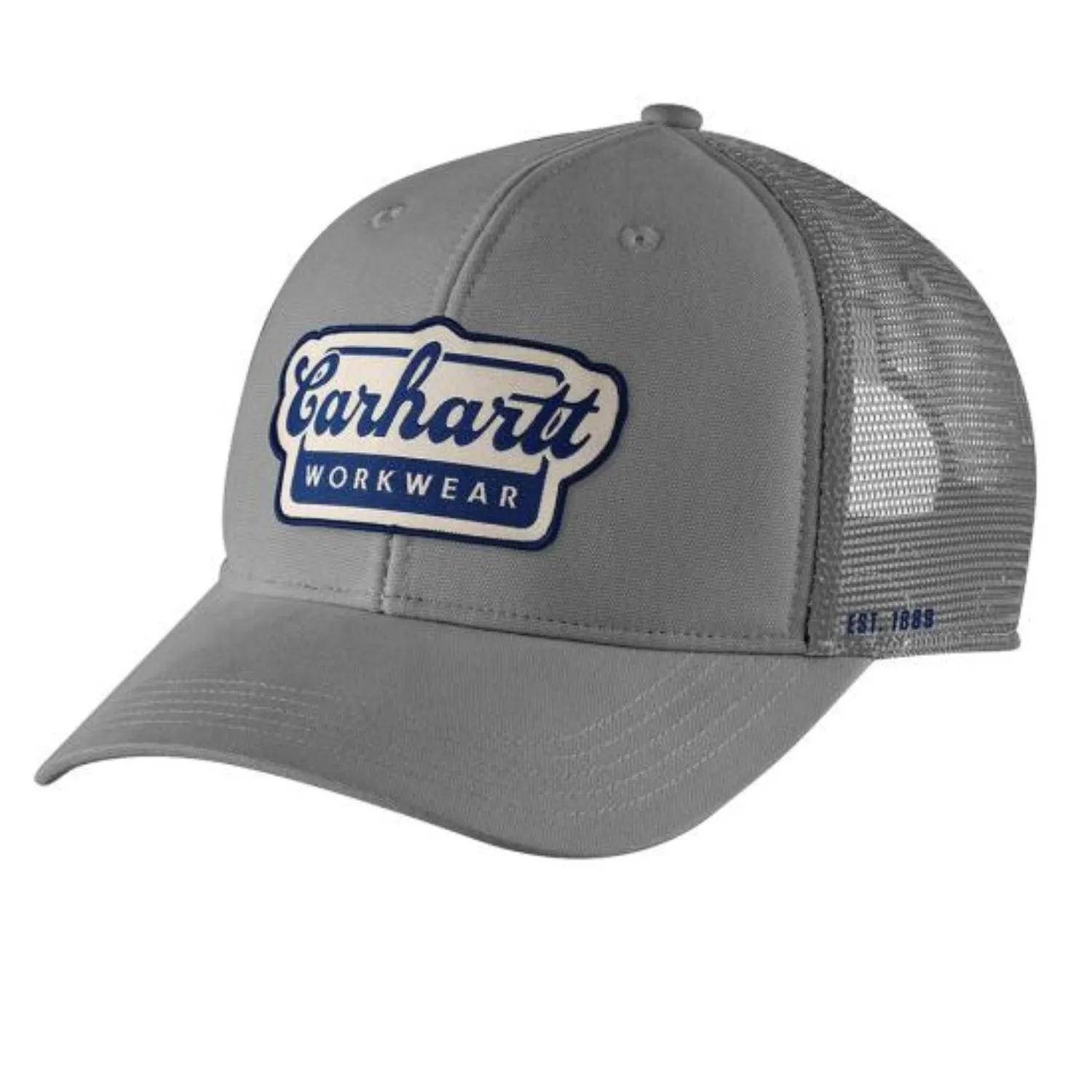 Carhartt Script Patch Rugged Flex Twill Snap Mesh Cap
