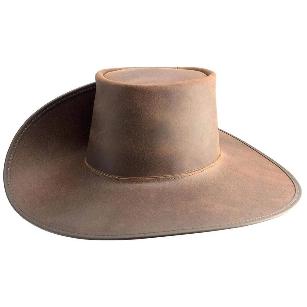 Cavalier | Mens Leather Swashbuckler Pirate Hat