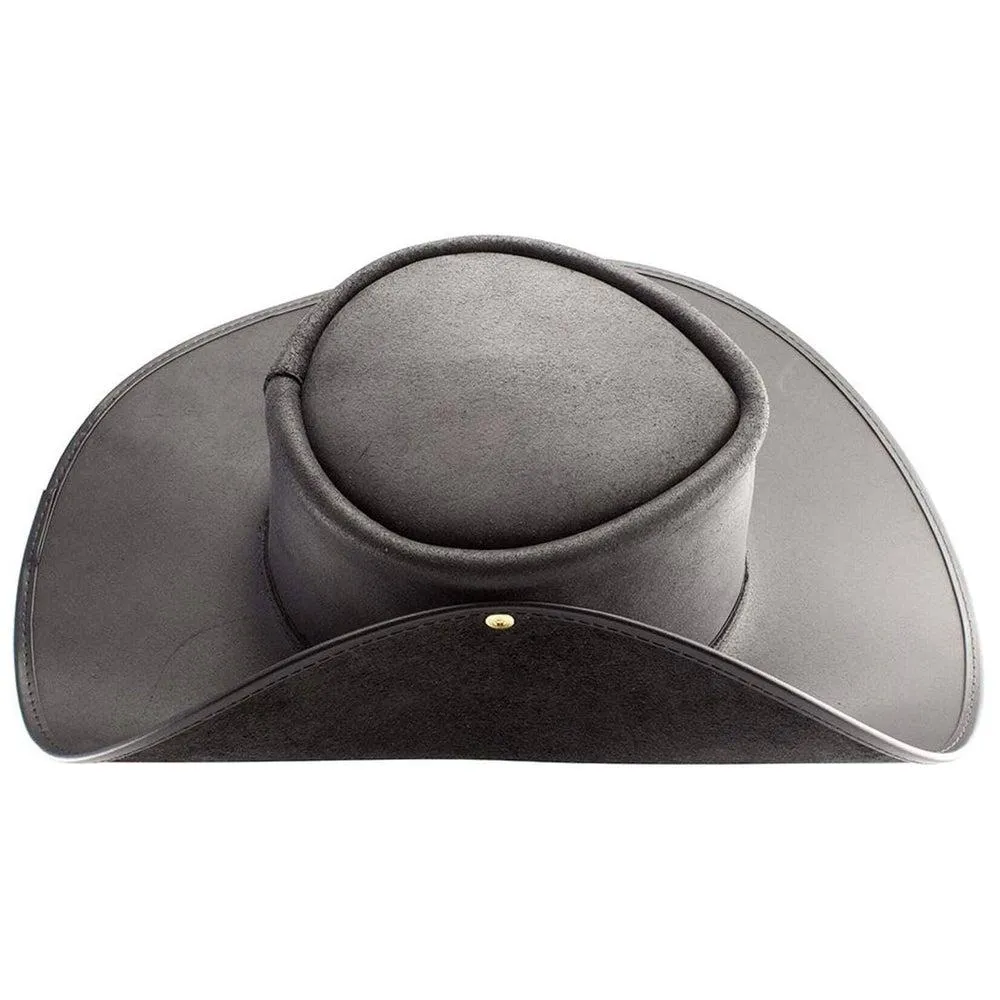 Cavalier | Mens Leather Swashbuckler Pirate Hat