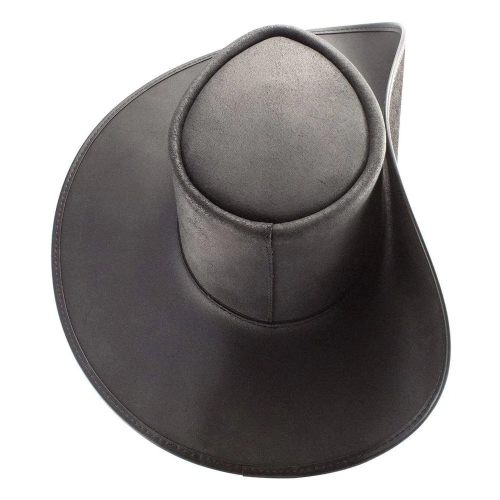 Cavalier | Mens Leather Swashbuckler Pirate Hat