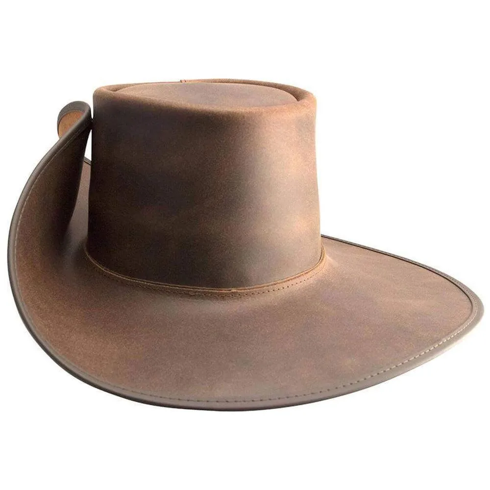 Cavalier | Mens Leather Swashbuckler Pirate Hat