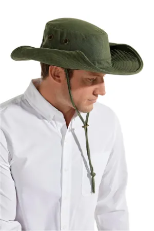 Charlie Cotton Bucket Hat | Forest Green