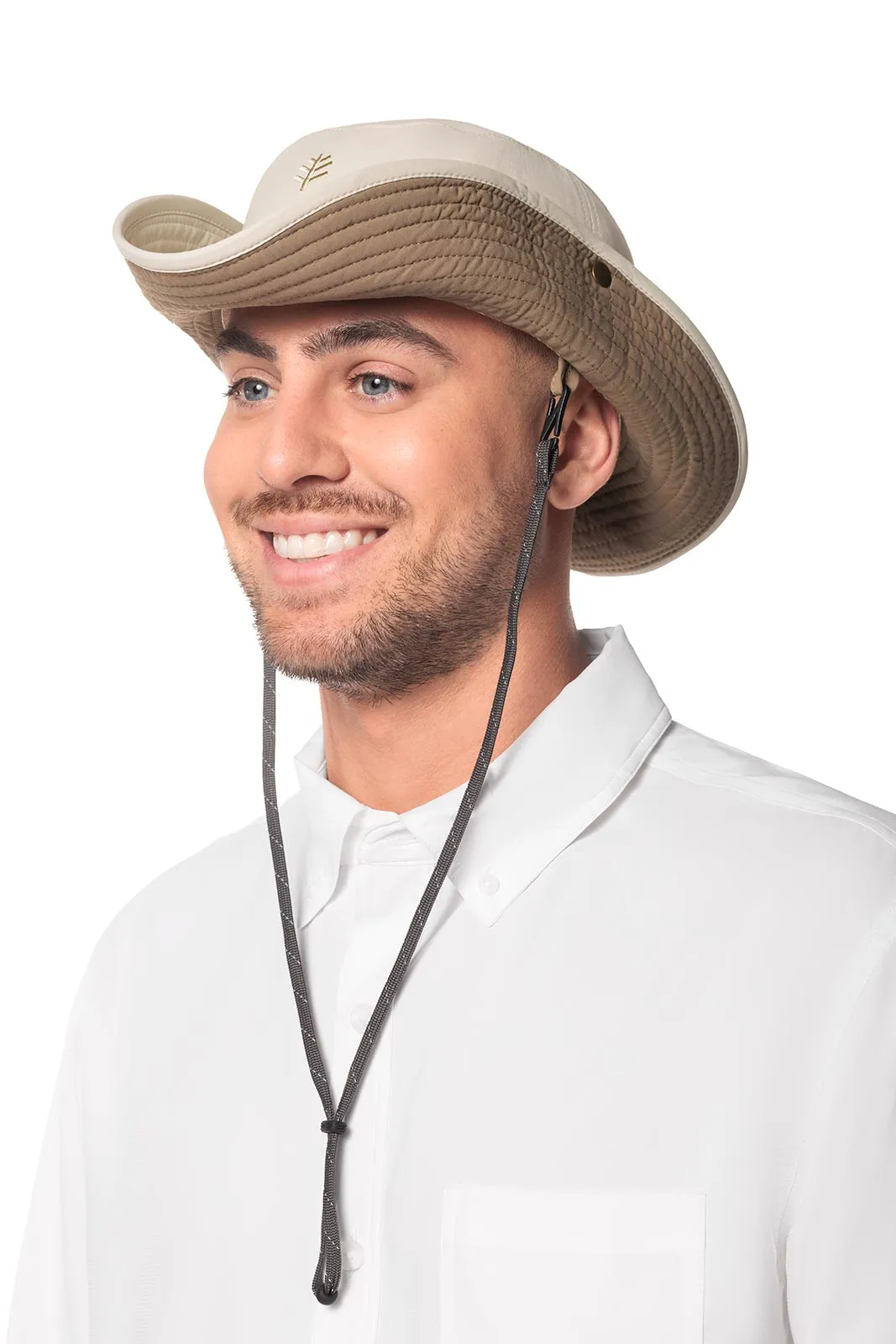 Chase Featherweight Bucket Hat | Stone/Khaki