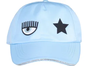 Chiara Ferragni Eyelike Patch Baseball Cap