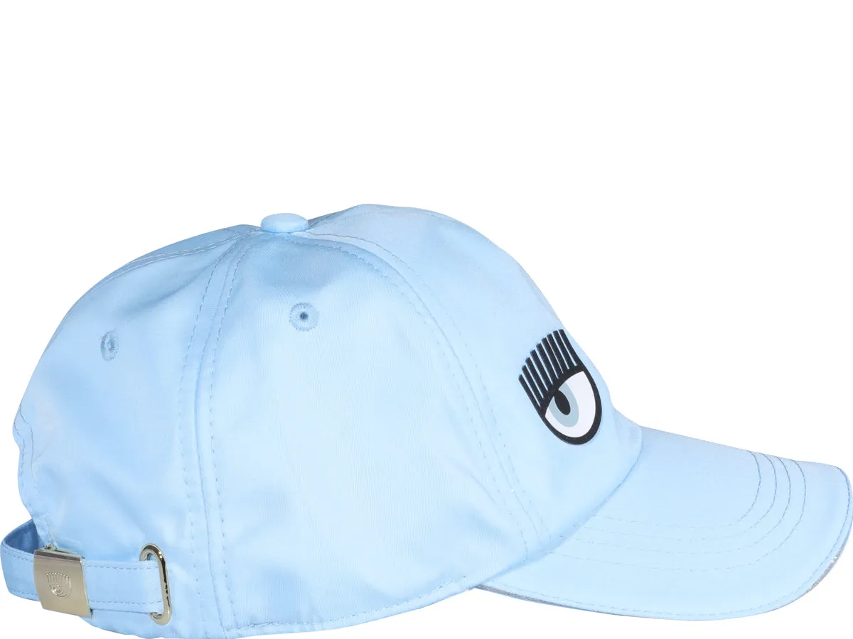 Chiara Ferragni Eyelike Patch Baseball Cap