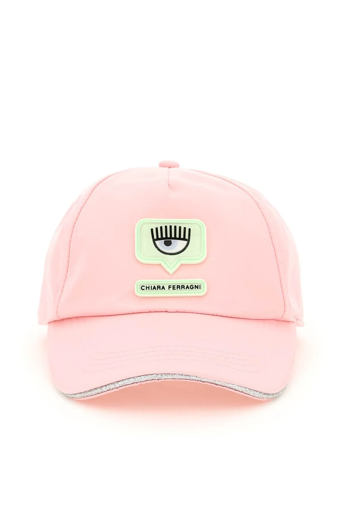 Chiara Ferragni Logo Patch Baseball Cap