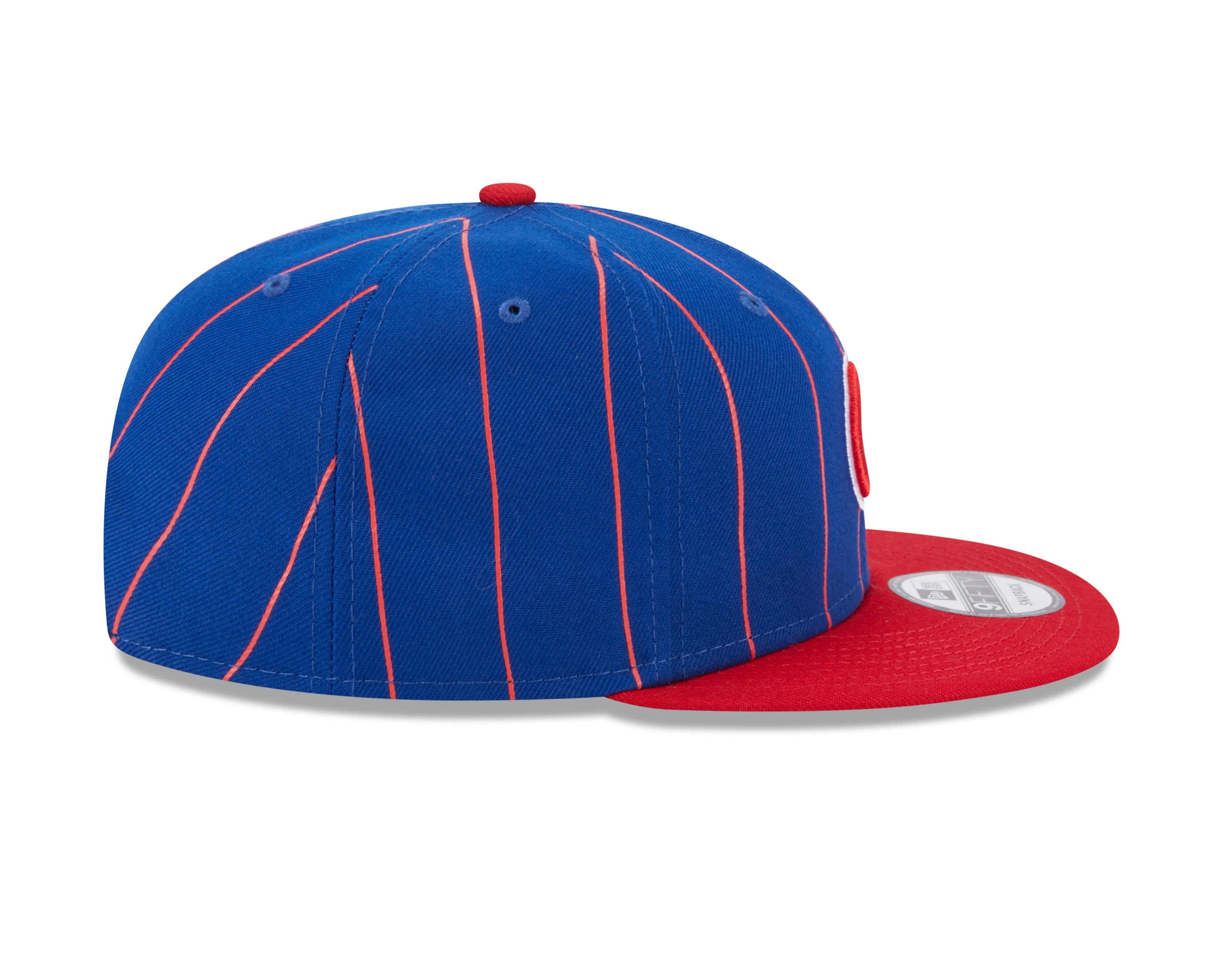 Chicago Cubs Primary Logo Royal/Red Vintage New Era 9FIFTY Snapback Hat