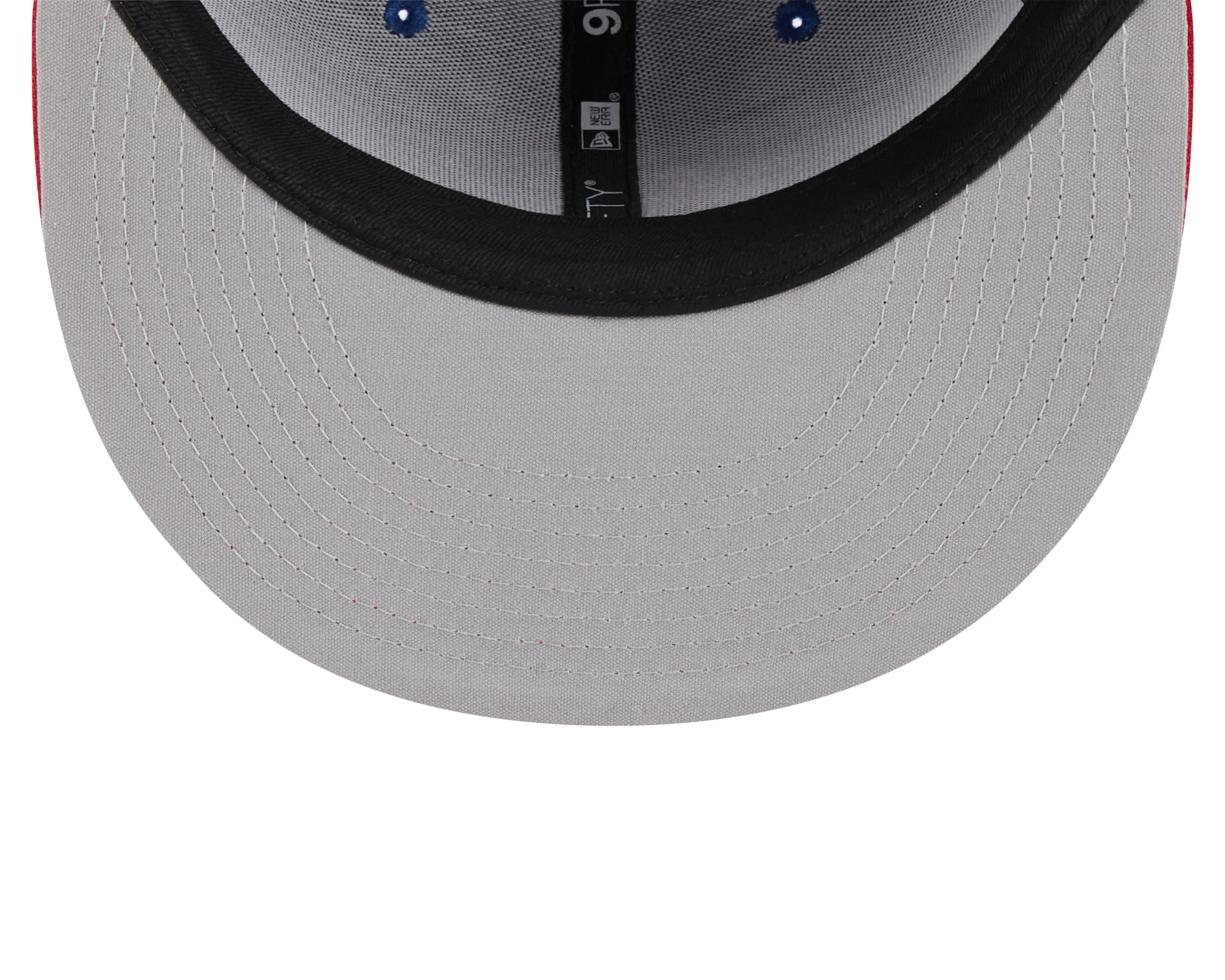 Chicago Cubs Primary Logo Royal/Red Vintage New Era 9FIFTY Snapback Hat