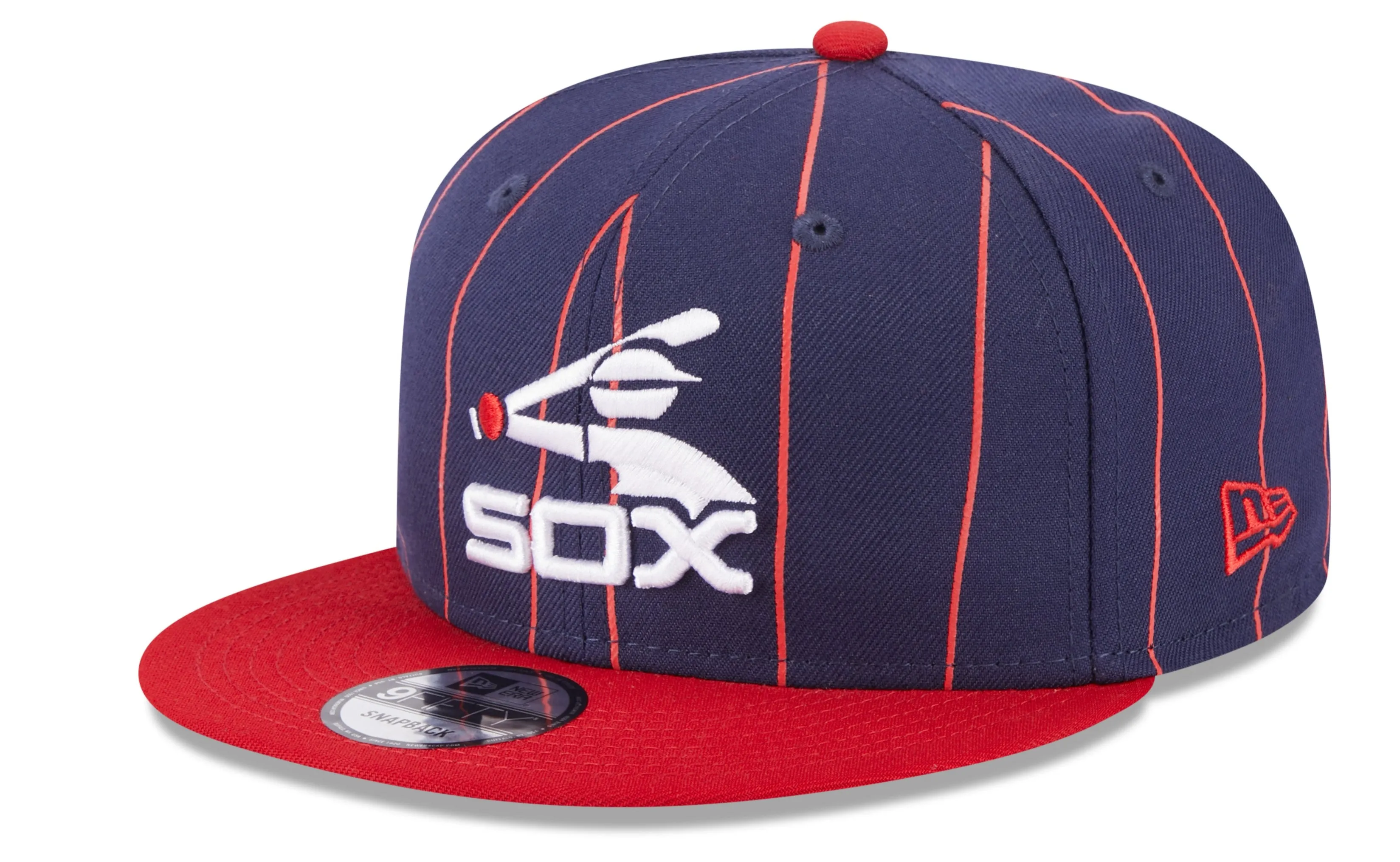 Chicago White Sox Cooperstown Navy/Red Vintage New Era 9FIFTY Snapback Hat