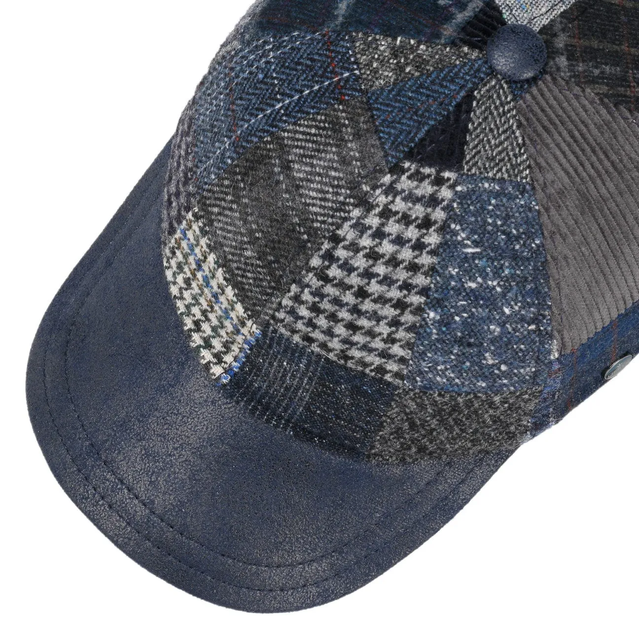 Classic Patchwork Wool Cap by Lierys
