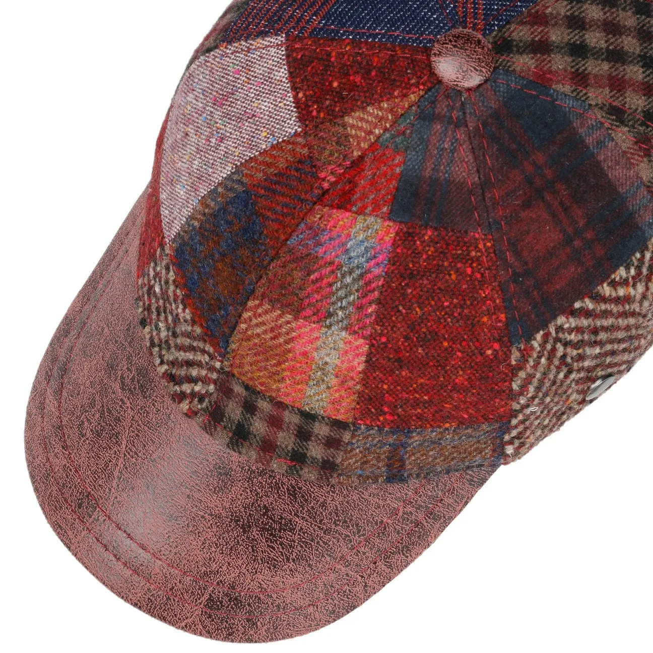 Classic Patchwork Wool Cap by Lierys