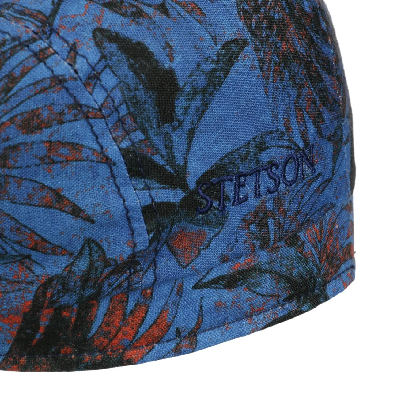 Conteo Sustainable Linen Flat Cap by Stetson