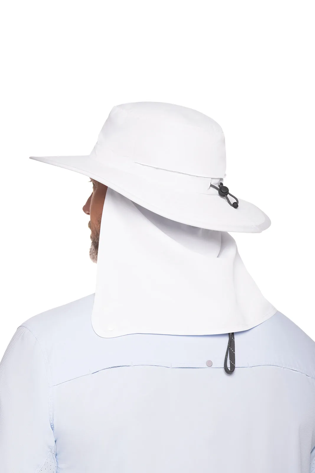Convertible Boating Hat | White