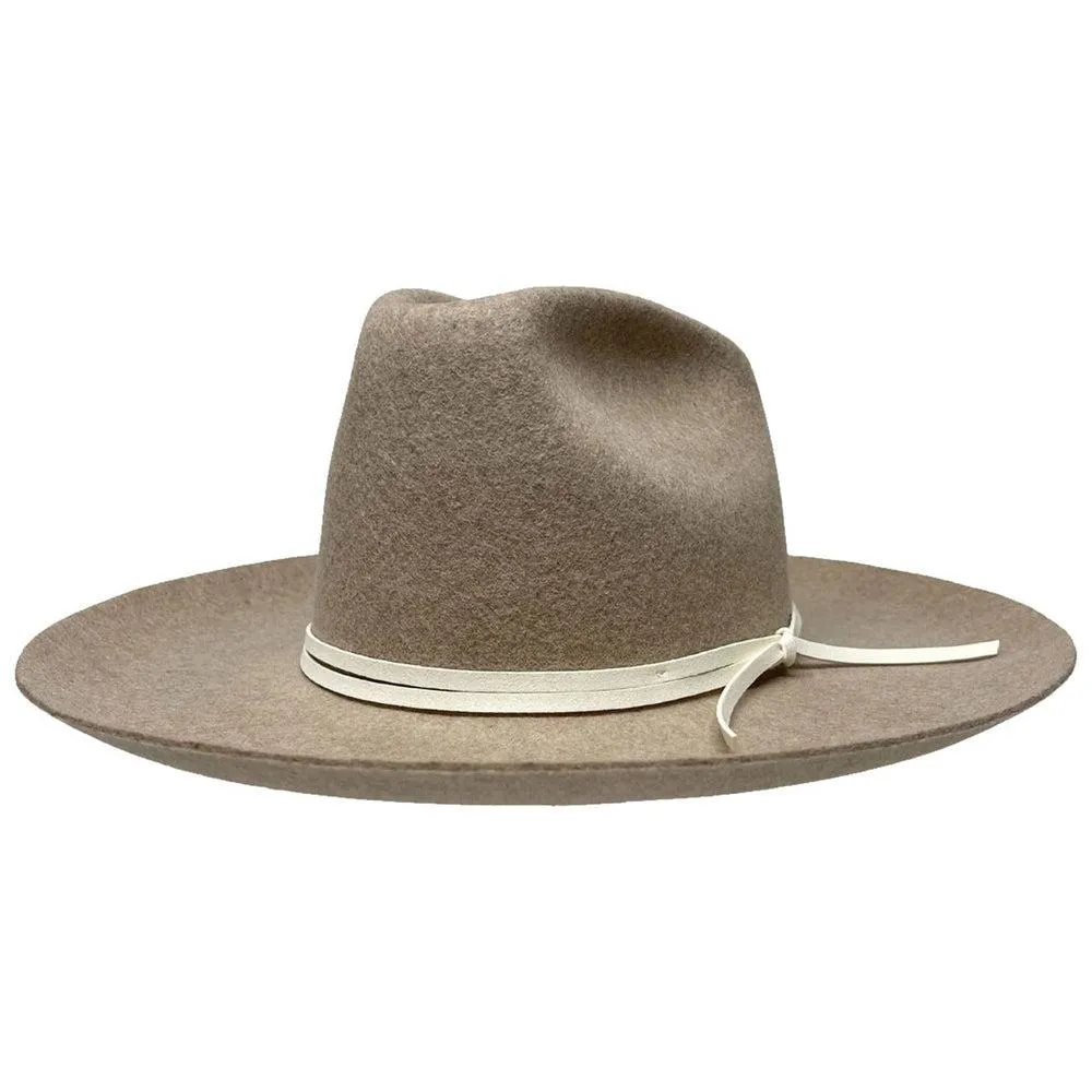Crescent | Mens Flipped Brim Felt Hat