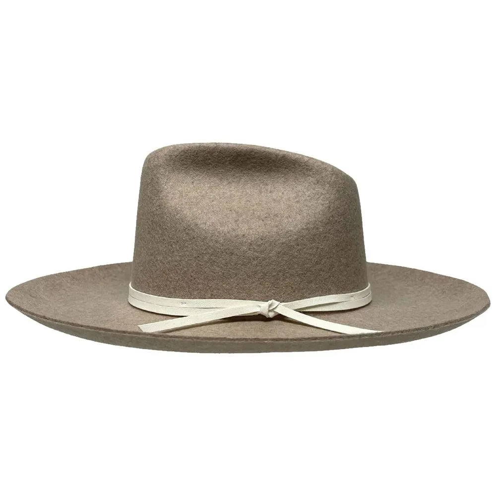 Crescent | Mens Flipped Brim Felt Hat