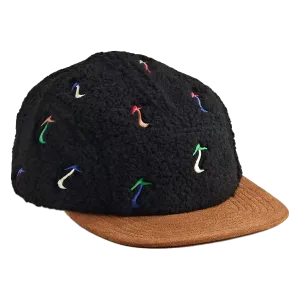 Dancing Shrooms 5-Panel Fleece Hat