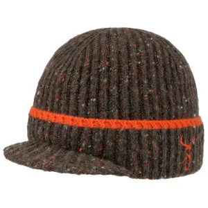 Deer Beanie Hat with Peak by Stetson