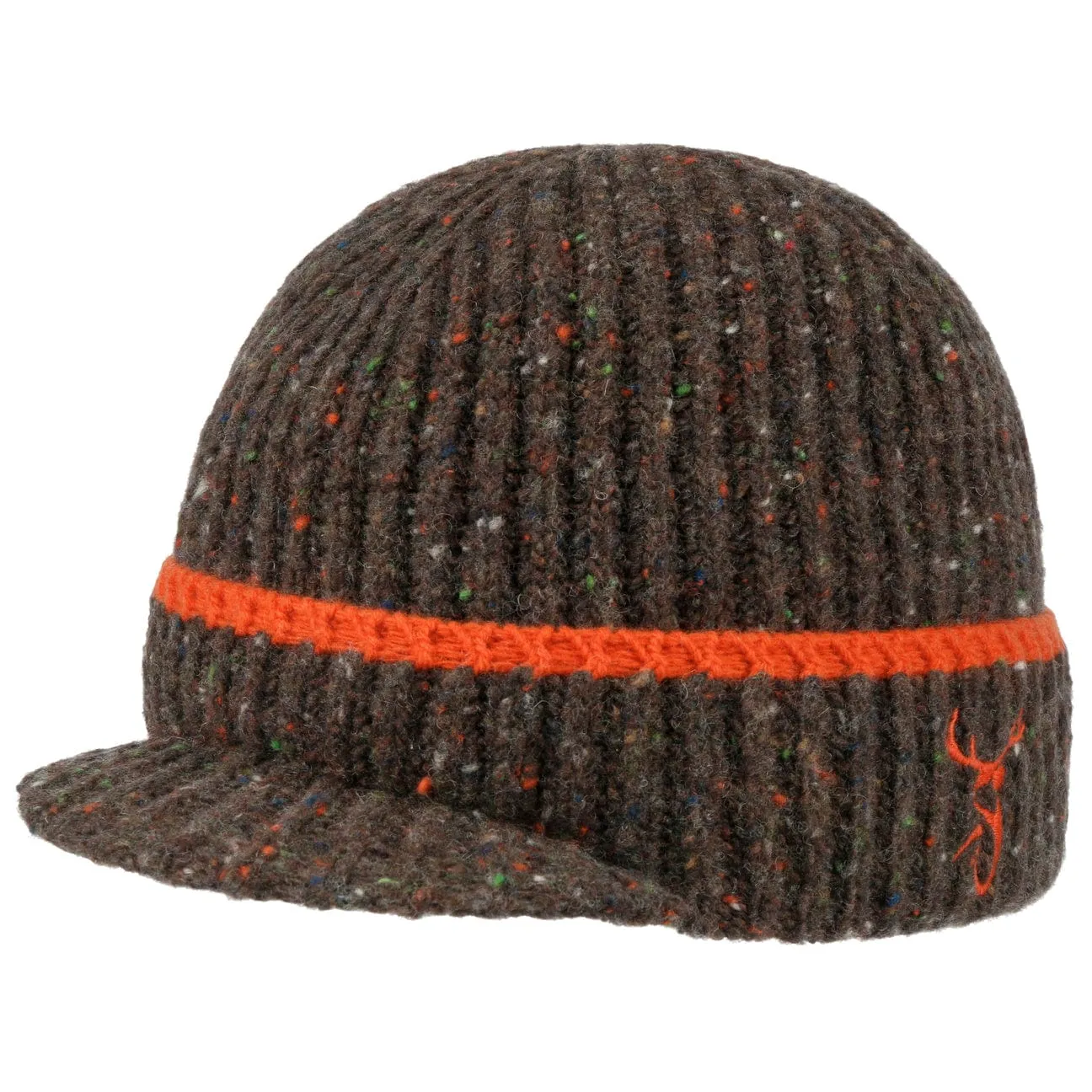 Deer Beanie Hat with Peak by Stetson