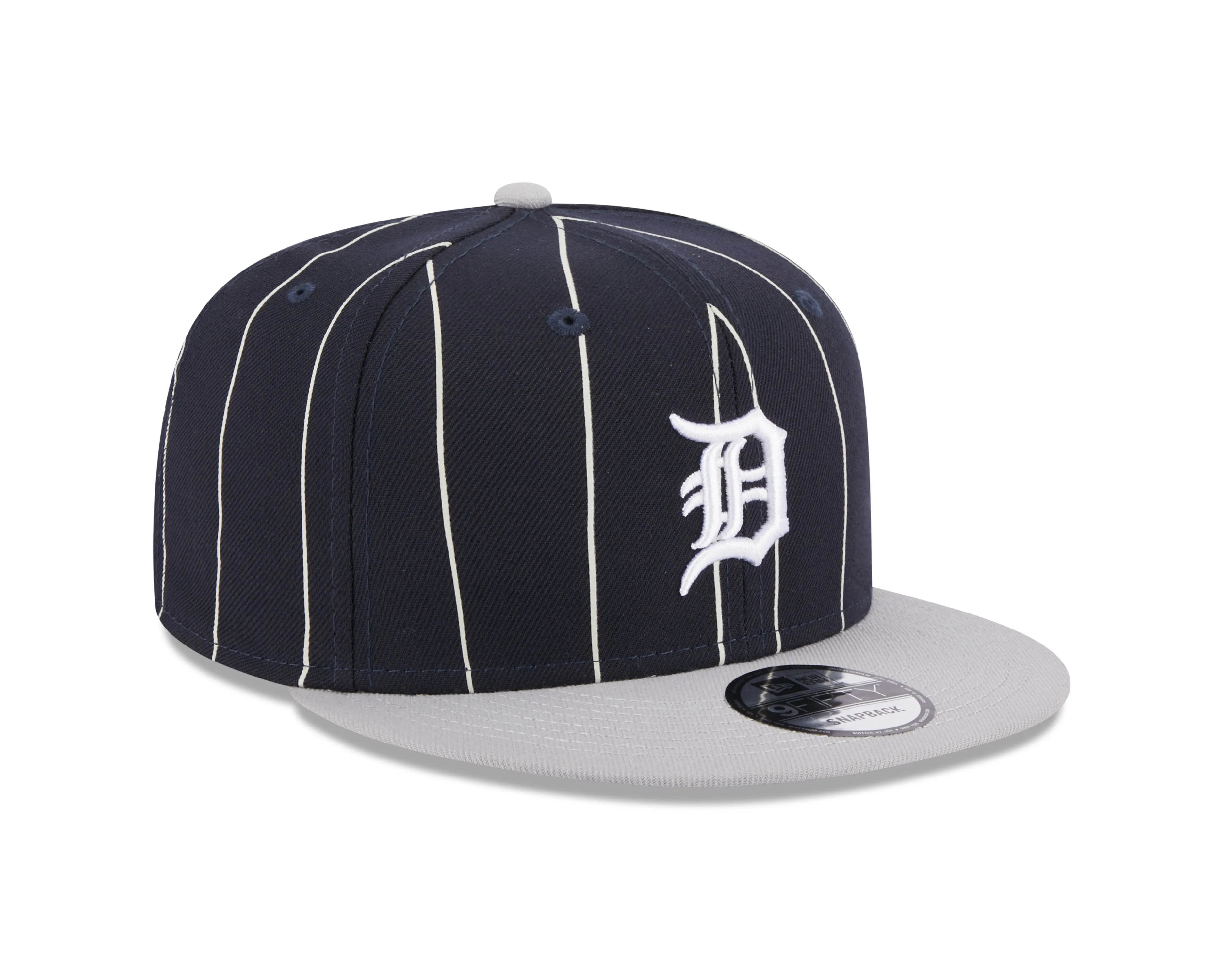 Detroit Tigers Navy/Gray Vintage New Era 9FIFTY Snapback Hat