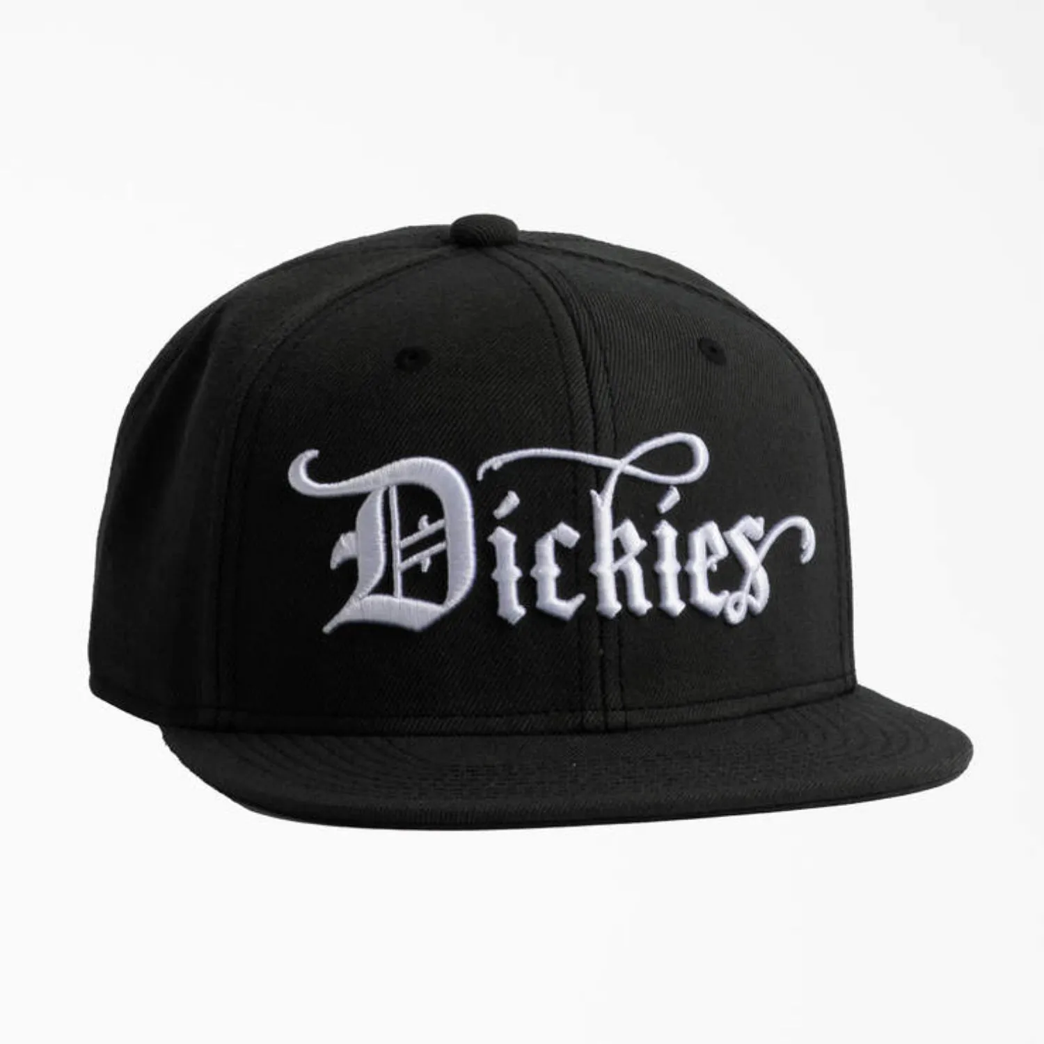 Dickies Men's Embroidered Flat Bill Twill Hat