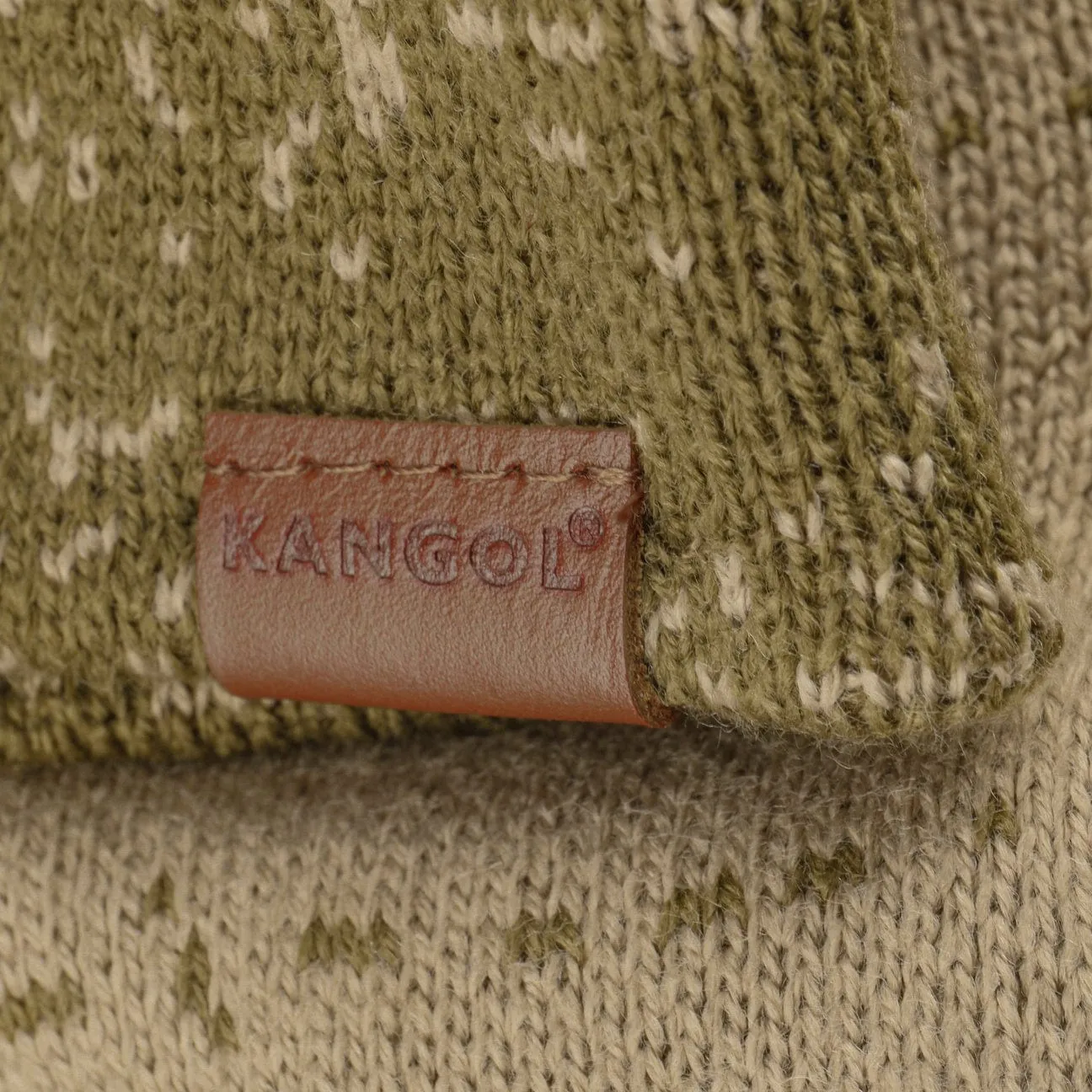 Distressed Morse Beanie Hat by Kangol