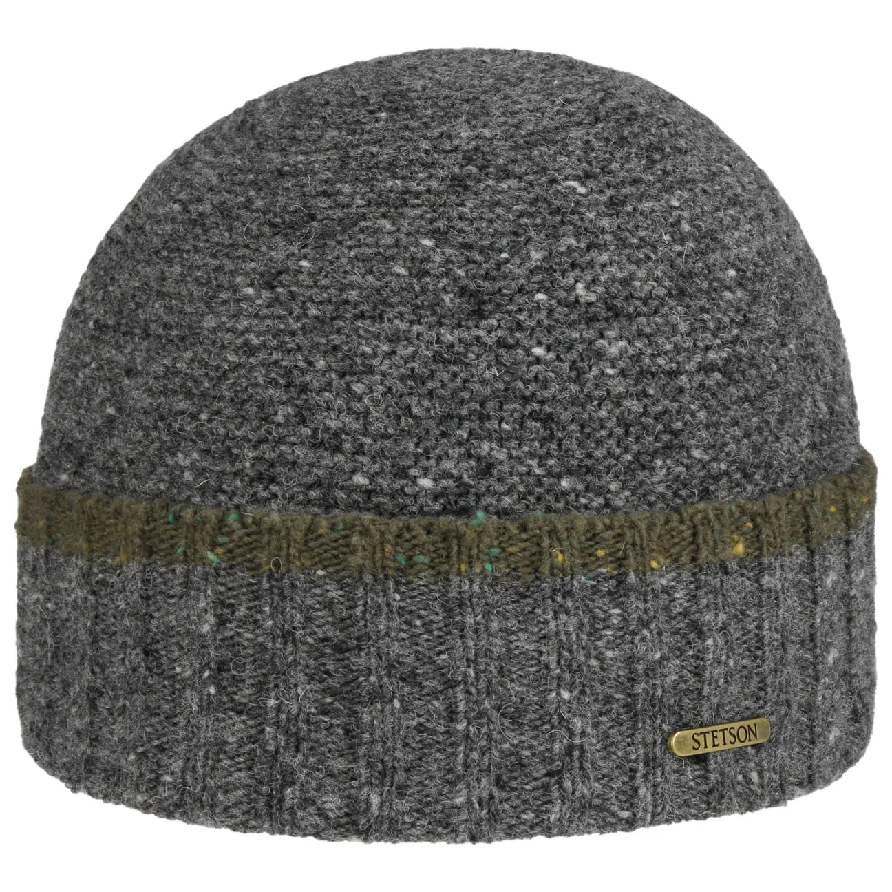 Donegal Wool Beanie with Cuff by Stetson