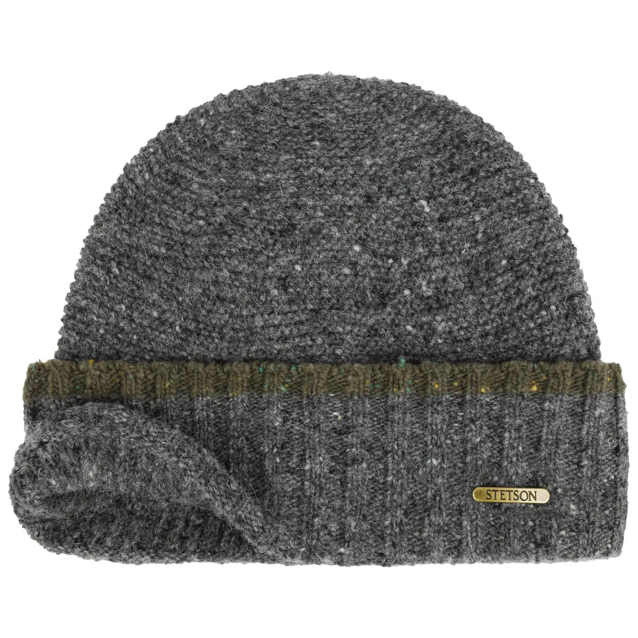 Donegal Wool Beanie with Cuff by Stetson