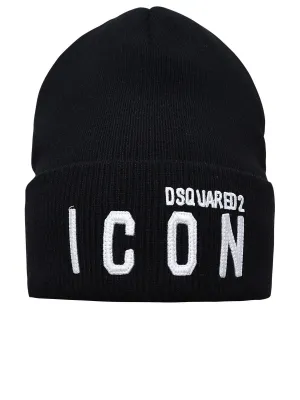 Dsquared2 Logo Patch Beanie