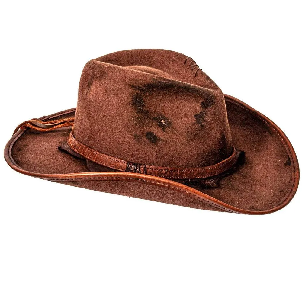 Duke | Womens Brown Felt Cowgirl Hat