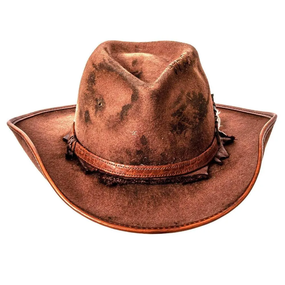 Duke | Womens Brown Felt Cowgirl Hat