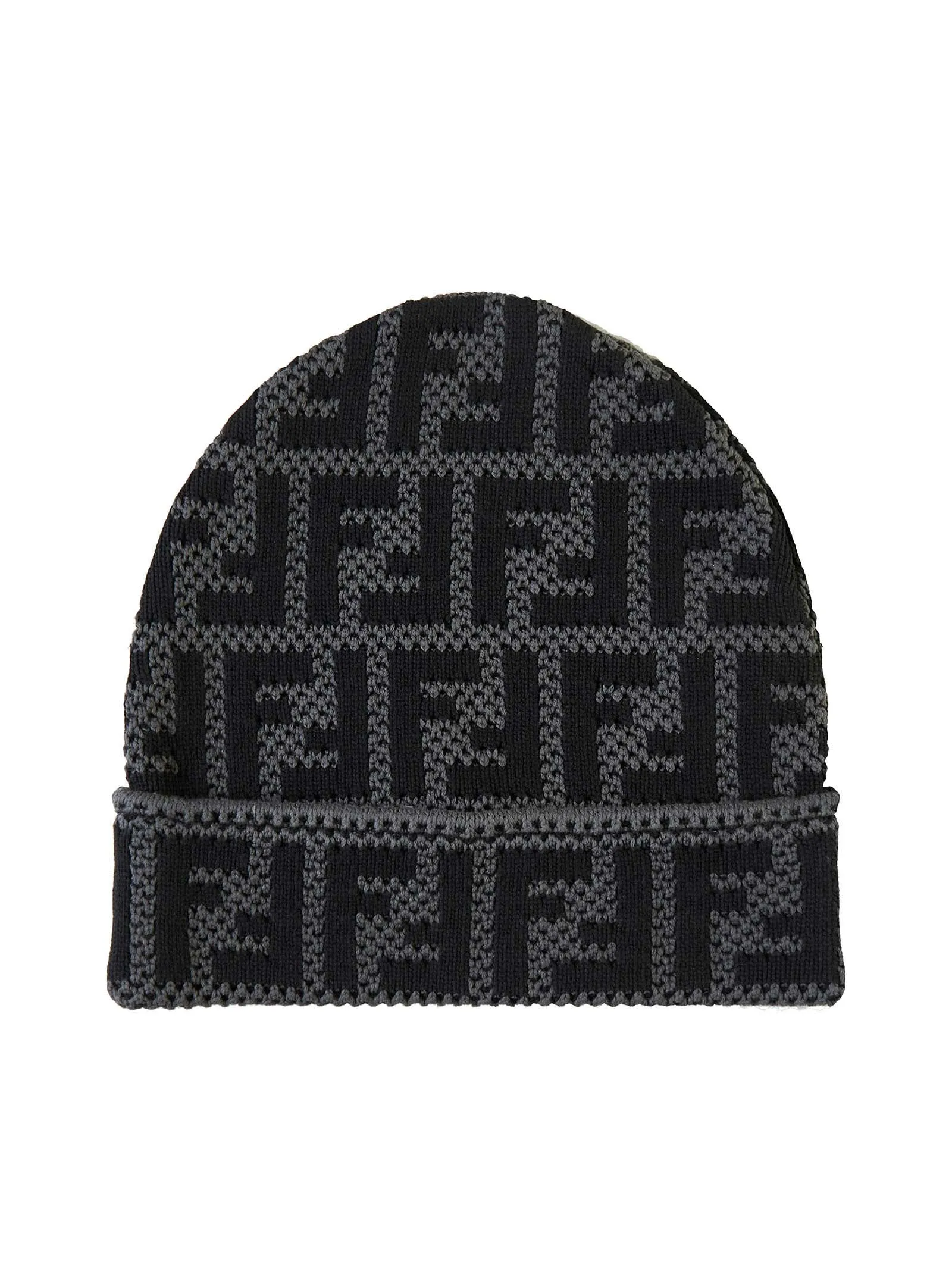 Fendi Allover FF Motif Beanie