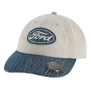Ford Logo Vintage Bottle Cap Hat