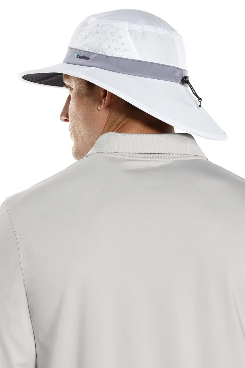 Fore Golf Hat | White/Steel Grey