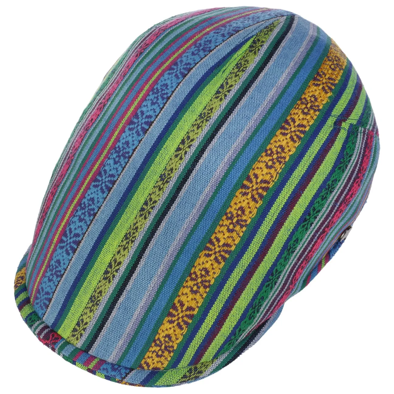 Fresh Stripes Flat Cap by Lierys