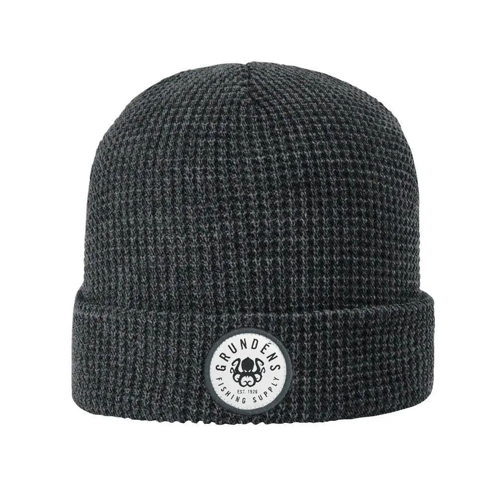 Grundens Anchor Waffle Beanie